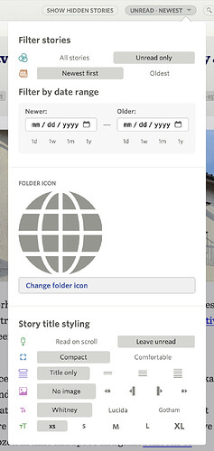 Screenshot of large icon